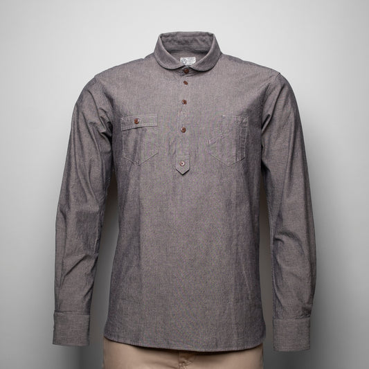 PIKE BROTHERS - 1908 MINER SHIRT Charcoal Grey