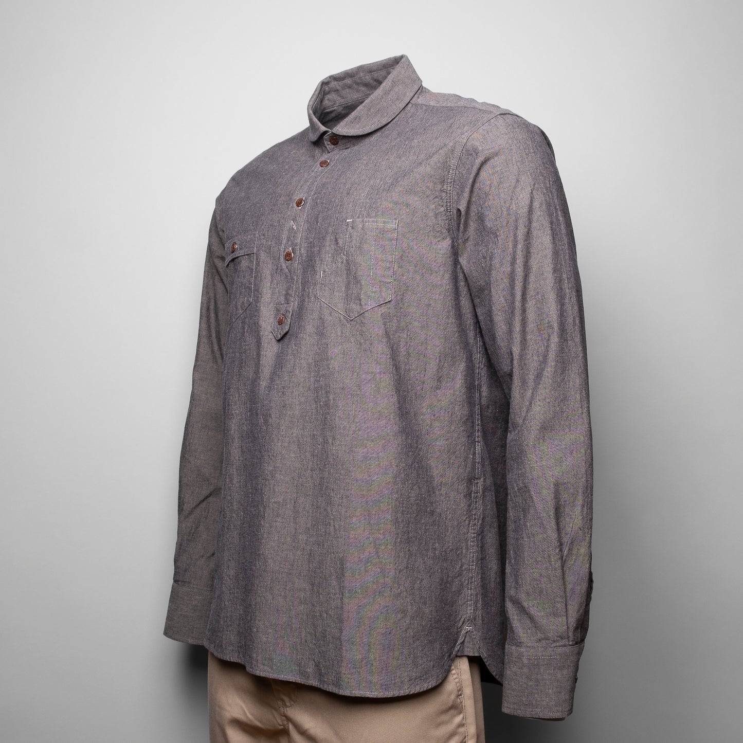 PIKE BROTHERS - 1908 MINER SHIRT Charcoal Grey