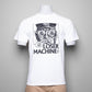 LOSER MACHINE - PUNK T-Shirt bietet einen lässigen Look in weißer Farbe. Es wird aus 100% Baumwolle gefertigt und der auffällige Aufdruck auf der Vorderseite setzt ein einzigartiges Statement. Ergänzen Sie Ihr Outfit mit dem bequemen, zeitlosen T-Shirt und genießen Sie ein modisches Erlebnis jeden Tag