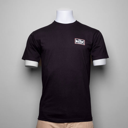Der "Loser Machine - IMPULSE" T-Shirt in schwarz ist perfekt für Ihren Alltag. Dank der 100% Baumwolle und der auffälligen Drucke - auf der linken Brusthöhe und auf der Rückseite - hat dieses T-Shirt einen stylischen Look. Ein Must-Have!