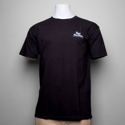 Ergänzen Sie Ihr Alltags Outfit stilvoll mit dem Loser Machine - LMCxPBR - COASTER #1 T-Shirt in Schwarz. Es besteht aus 100% reiner Baumwolle und verfügt über zwei einzigartige Aufdrucke auf der linken Brust und auf der Rückseite des Shirts für einen lässigen Look.